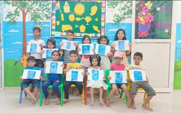 Mind Planet International 2 preschool building in Kamothe, Navi Mumbai