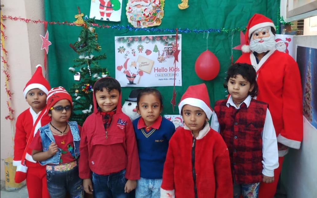 Hello Kids - Athulya preschool building in Adalaj, Gandhinagar