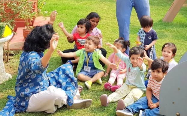 Little Unicorns International Garderie Sector 52 preschool building in Sector 52, Gurugram