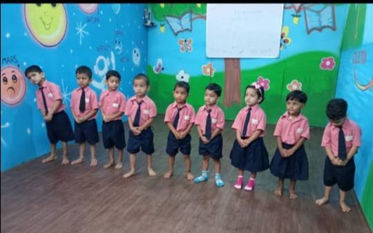 One Nest Pre-school preschool building in Kate Wasti, Pune