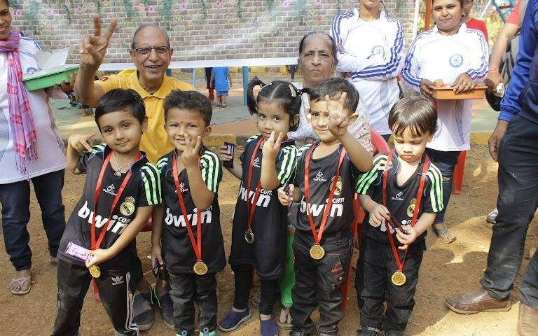 V Care International Institute Of Education preschool building in Malad East, Mumbai