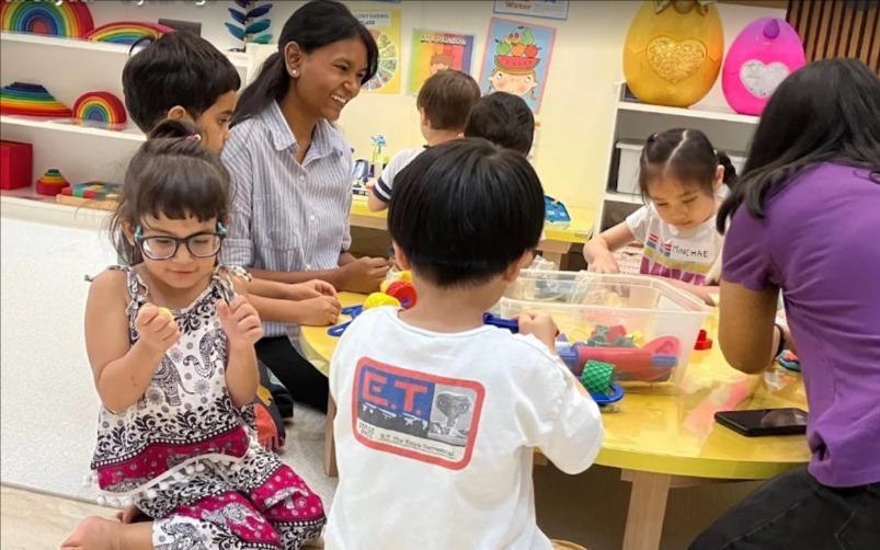 Stump Edu Play Sector 42 preschool building in Kalkaji, New Delhi