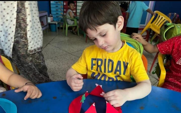Loving Mother Nursery School preschool building in Rajender Nagar, New Delhi