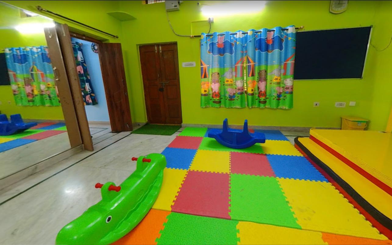 Makoons Playschool Snehapuri Colony preschool building in Nagole, Hyderabad