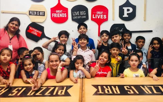 Creative Kids Playschool New Industrial Township preschool building in Powai, Mumbai