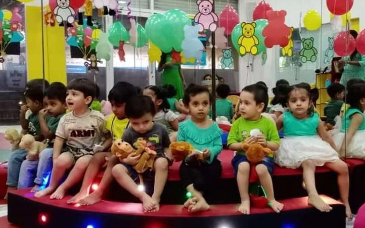 Sky Rock International Preschool and Daycare preschool building in Nerul, Navi Mumbai
