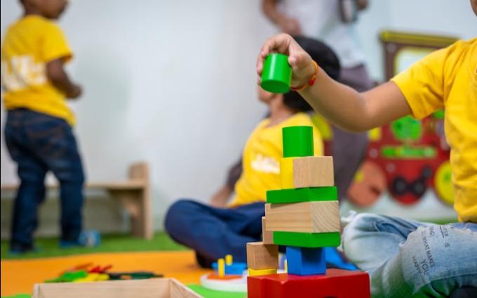 Little Amigos Montessori preschool building in Andheri West, Mumbai