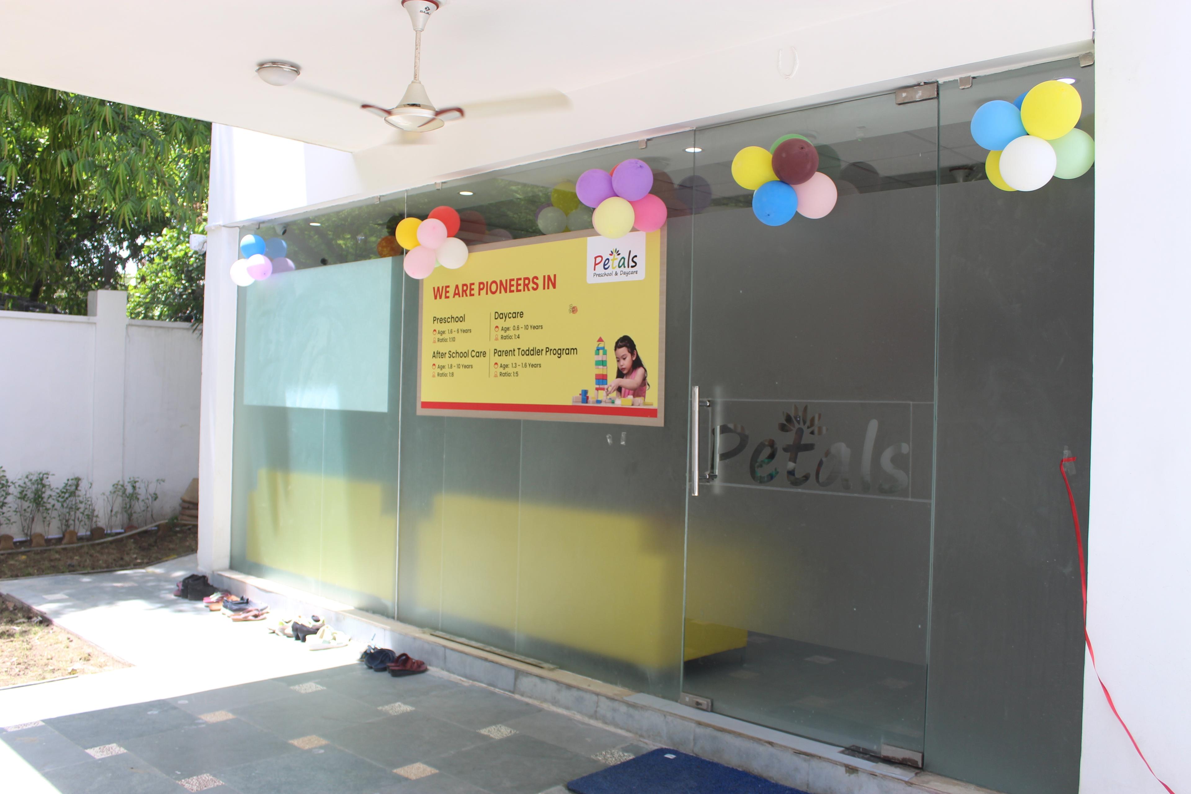 Petals Preschool Beta 1 Greater Noida preschool building in Beta I, Greater Noida
