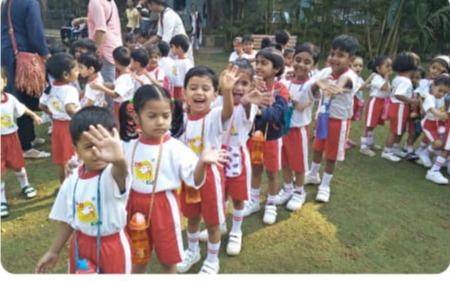 Leo Kids Preschool preschool building in Kandivali, Mumbai