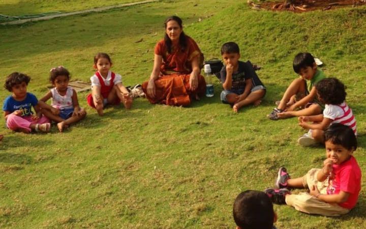 The Tiny Miracles Preschool And Daycare preschool building in Dhokali, Thane