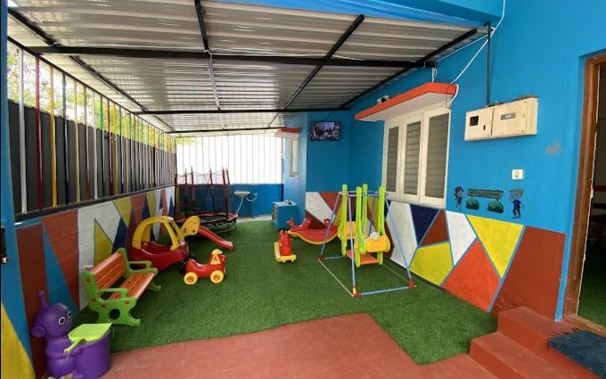 London kids preschool preschool building in Rk Hegde Nagar, Bengaluru
