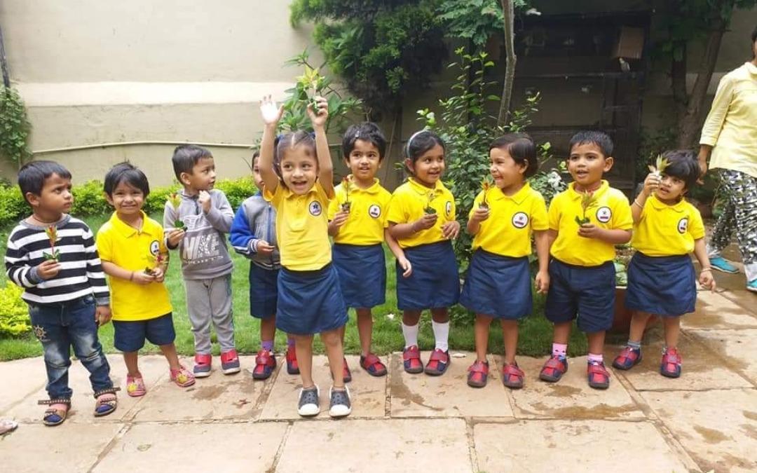 Kidzee preschool building in Tingre Nagar, Pune