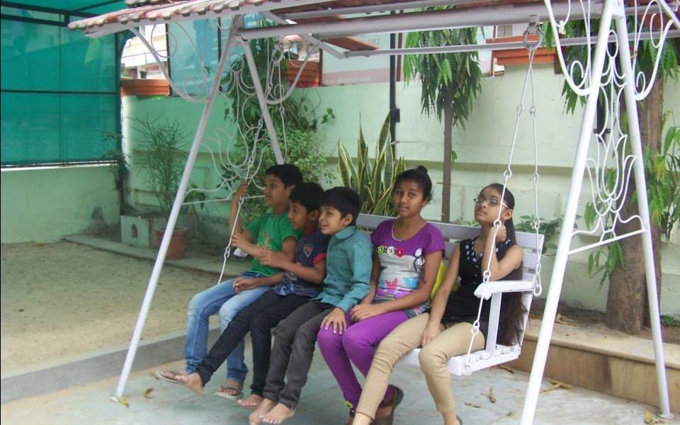 Hello Kids - Nalanda preschool building in Thaltej, Ahmedabad