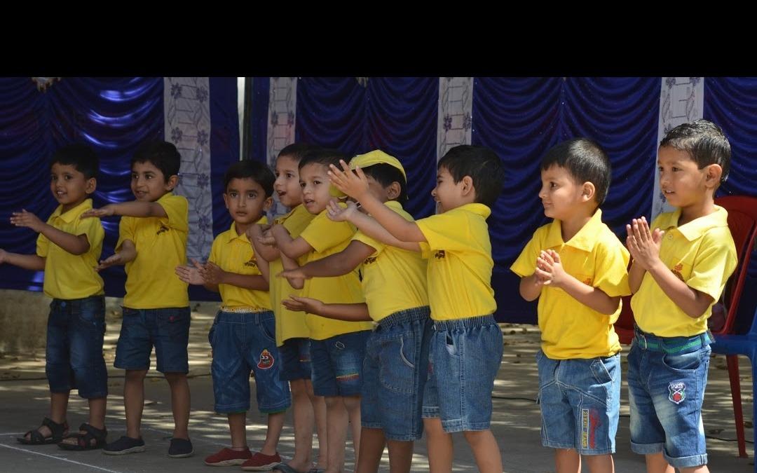 Blooming Kids Preschool and Daycare preschool building in Konanakunte, Bengaluru