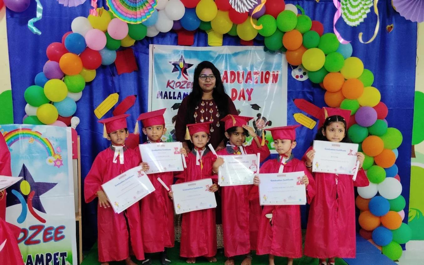 Kidzee Mallampet preschool building in Mallampet, Hyderabad