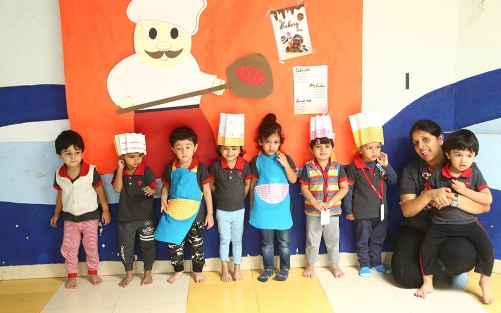 Jumpstart International Preschool and Learning Center preschool building in Kalyan Nagar, Pune