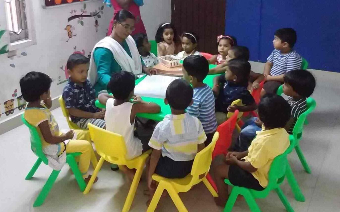 Hello Kids - Aadya preschool building in Thiruvanmiyur, Chennai