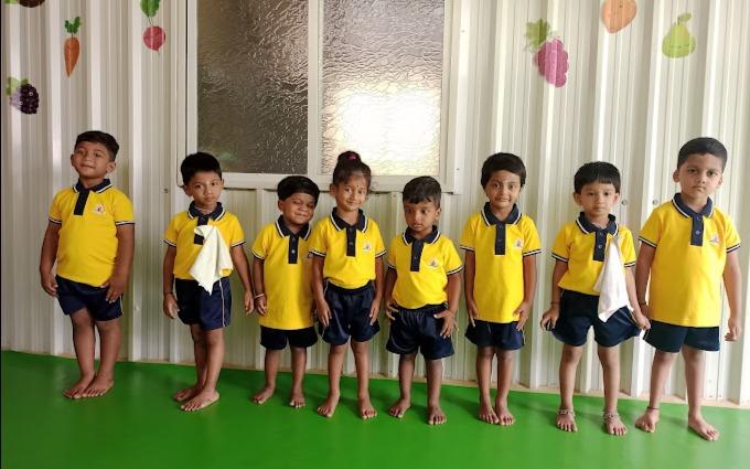 Shrinidhi Little Champions Pre school preschool building in Mahalakshmipuram, Bengaluru