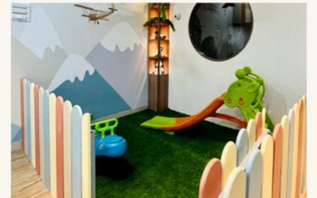 The Little Monarch Preschool preschool building in Kasar Vadavali, Thane