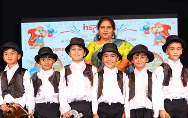 Inspiro Preschool & Daycare preschool building in Adugodi, Bengaluru