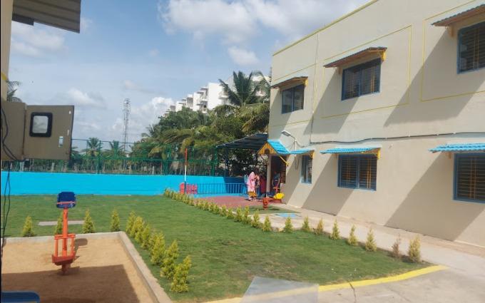 Kidzee Sompura preschool building in Sompura, Bengaluru