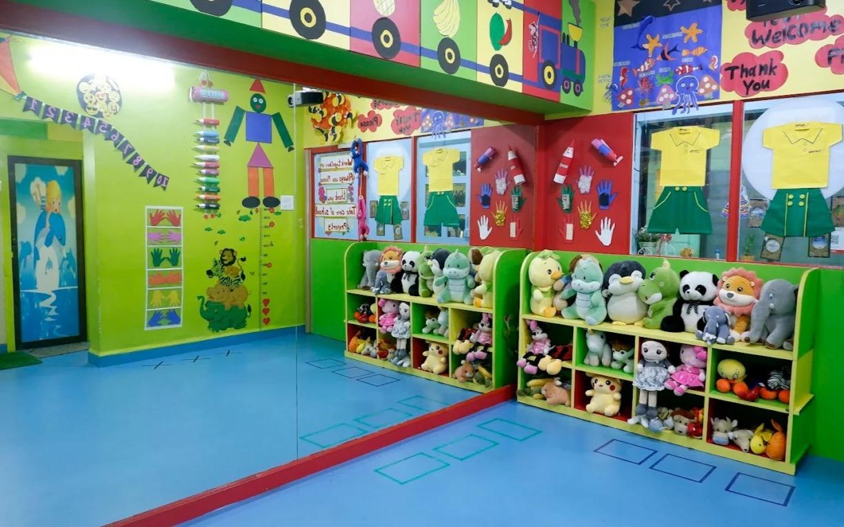 Cubs Gurukul Samtanagar preschool building in Samata Nagar, Thane