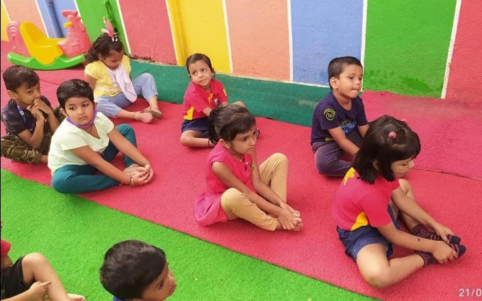 Hello kids Rainbow Preschool Mahadevpura preschool building in Mahadevapura, Bengaluru