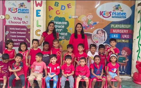 Kids Planet Kalwa preschool building in Kalwa, Mumbai