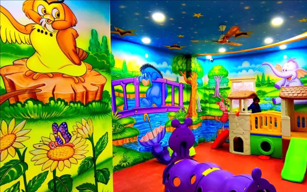 Crayon Box School & Day Care preschool building in Burari, New Delhi