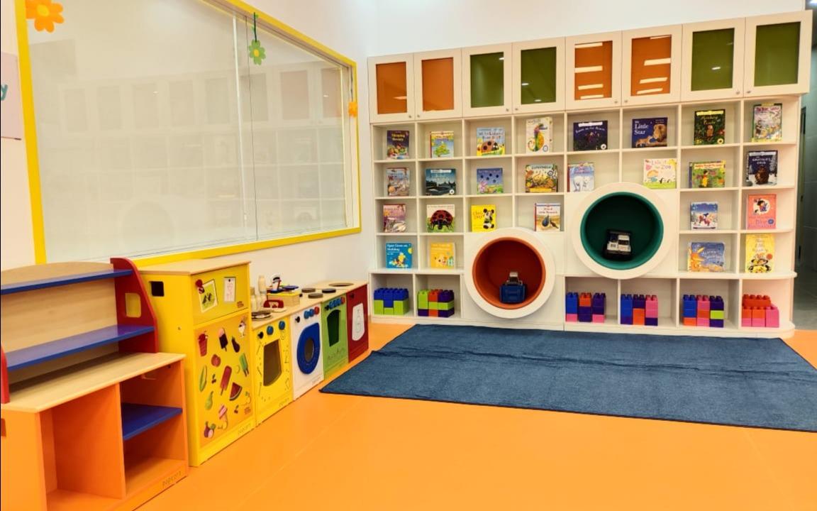 KLAY One Qube Centre preschool building in Sector 18a, Gurugram