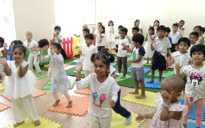 Inspire Gachibowli preschool building in Salt Lake, Kolkata