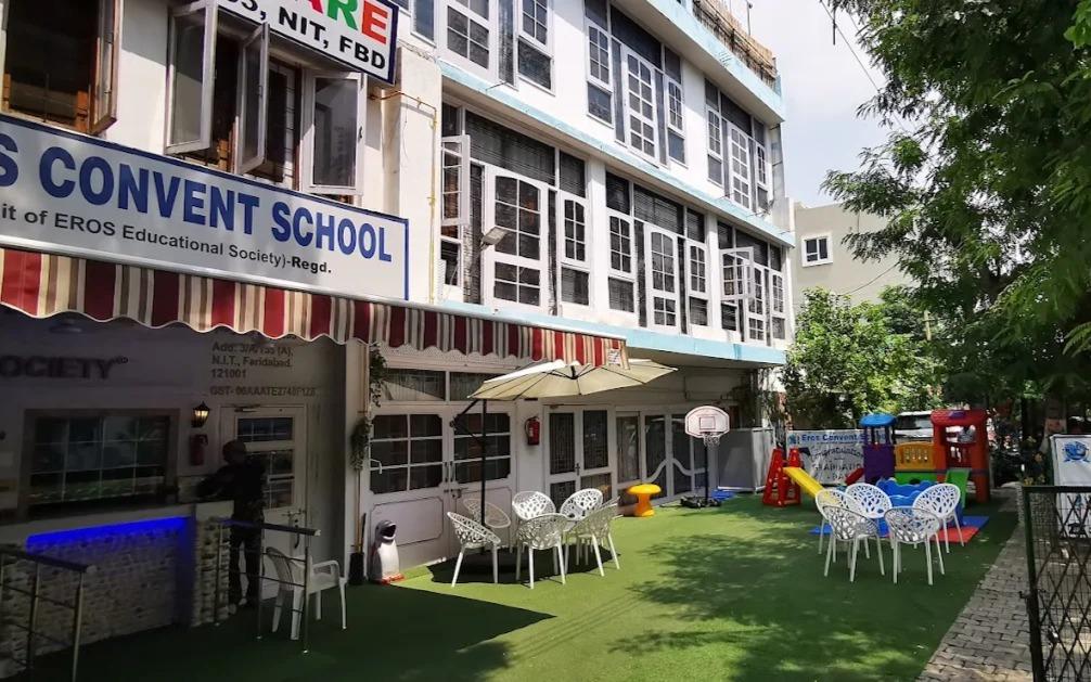 EROS Educational Society NIT preschool building in Nit, Faridabad