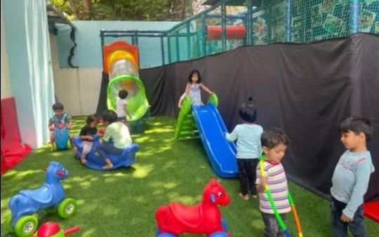 Snuggles Preschool preschool building in Market Yard, Pune