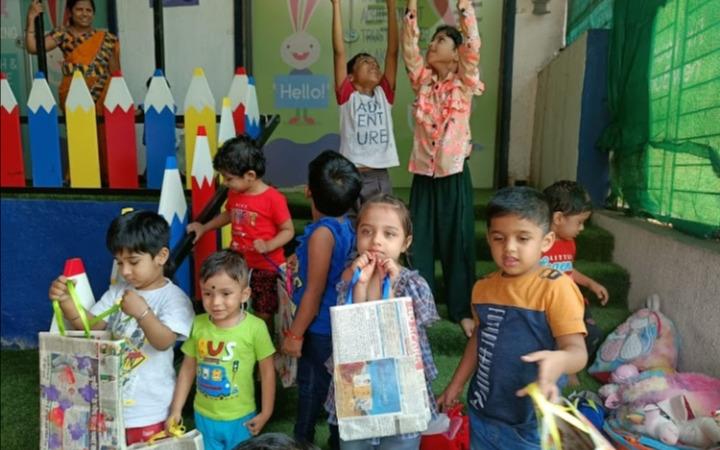 Euro Kids Preschool preschool building in Palava, Mumbai