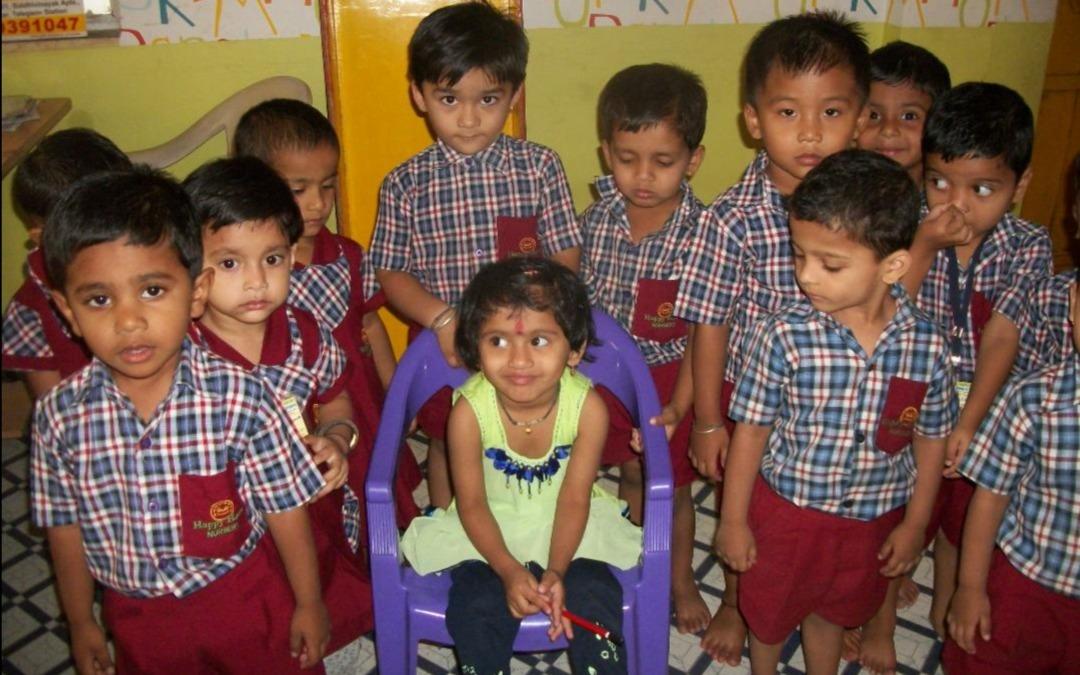 Happy Hours Pre-Primary School preschool building in Talegaon, Pune