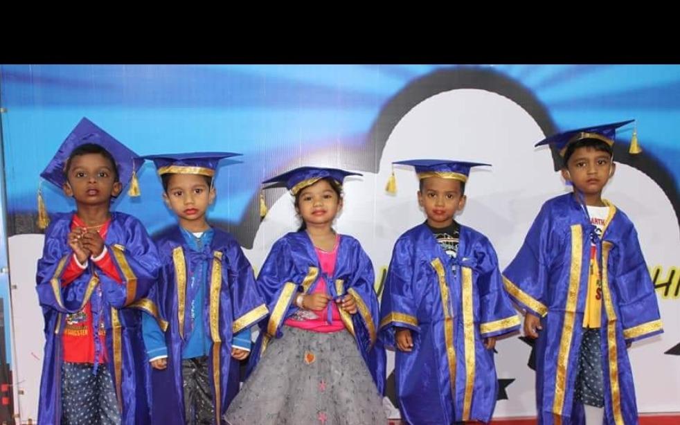 Kiddies World Play School preschool building in Kolathur, Chennai