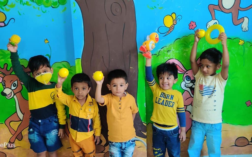 Aurakids Preschool & Daycare preschool building in Kalewadi, Pune