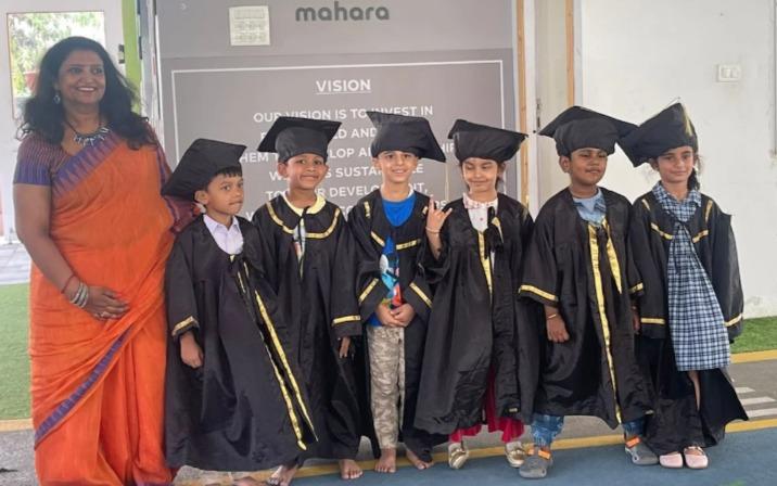 Mahara International Kondapur preschool building in Dlf Phase 3, Gurugram