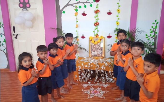 Laugh And Learn PreSchool preschool building in Jalahalli, Bengaluru