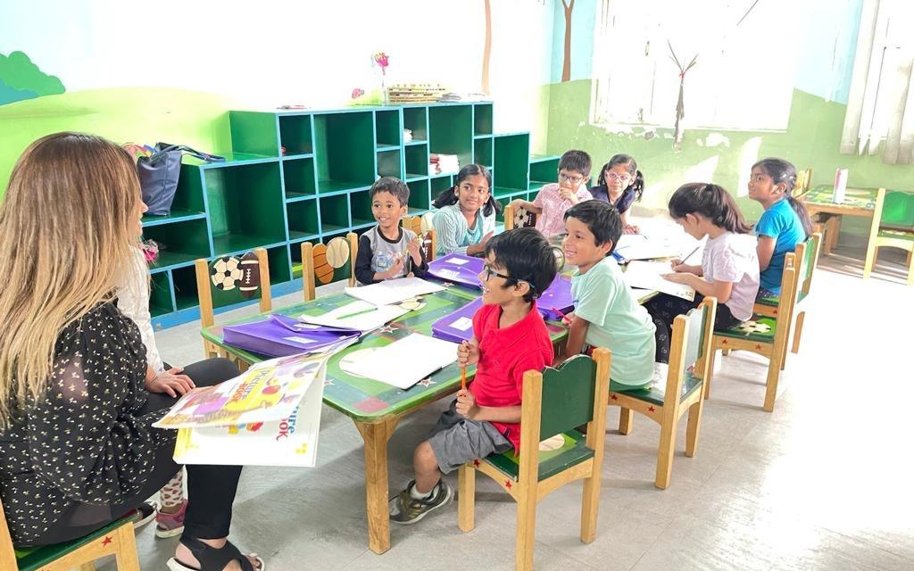 Little Angels Nursery Sector 21 preschool building in Sector 21, Noida