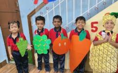 Rainbow Playhome preschool building in Koramangala 8th Block, Bengaluru