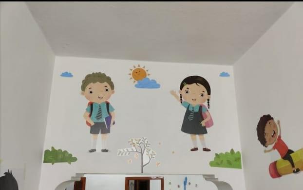 Kiddies World Play School preschool building in Porur, Chennai