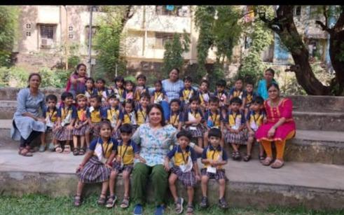Little Fairy Nursery and Playgroup preschool building in Kalwa, Thane