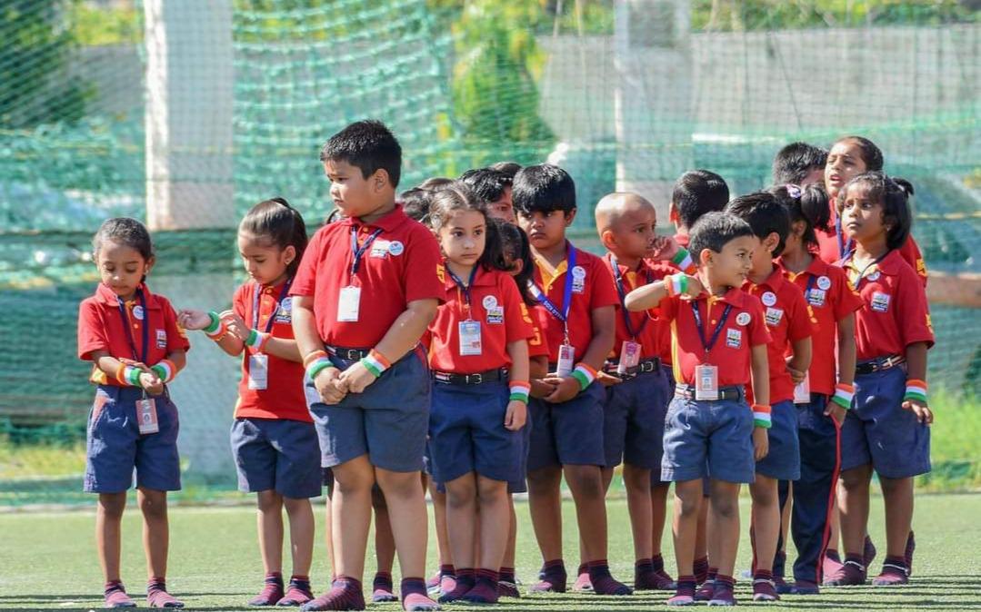Hello Kids - Glitters 3 preschool building in Marathahalli, Bengaluru