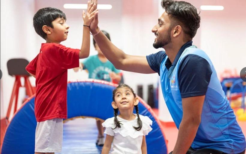 Sportyze Nirvana Country preschool building in Najafgarh, New Delhi