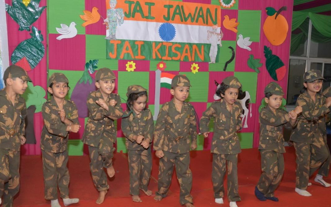 Podar Jumbo Kids preschool building in Hadapsar, Pune