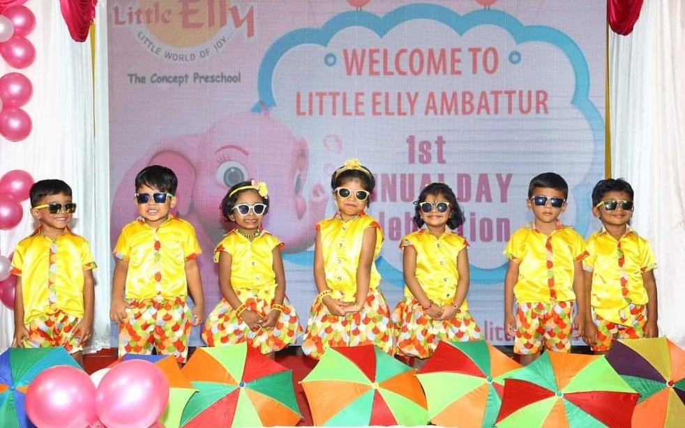 Little Elly preschool building in Ambattur, Chennai