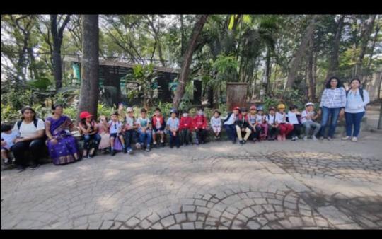 Nest Daycare preschool building in Wanowrie, Pune