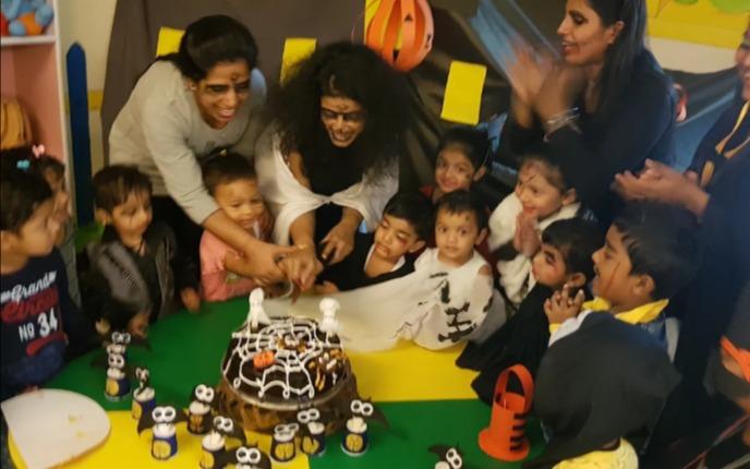 De Pequeno Preschool Saket preschool building in Saket, New Delhi