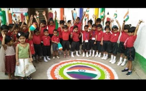 Miracles champs preschool preschool building in Wagholi, Pune